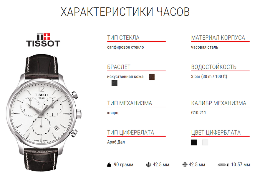 Купить Часы TISSOT (Тиссот) в Могилеве